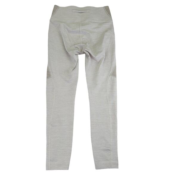 Outdoor Voices Gray Tan Stripe‎ Cropped Leggings Women's Size Small - Picture 2 of 7